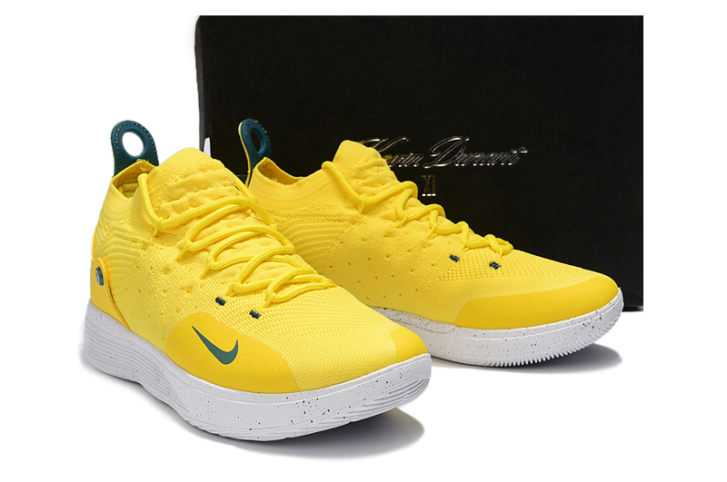 Nike Kevin Durant 11 Yellow Green - Click Image to Close